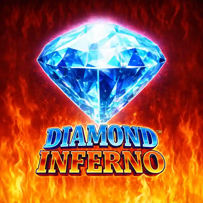 Diamond Inferno online slot game interface